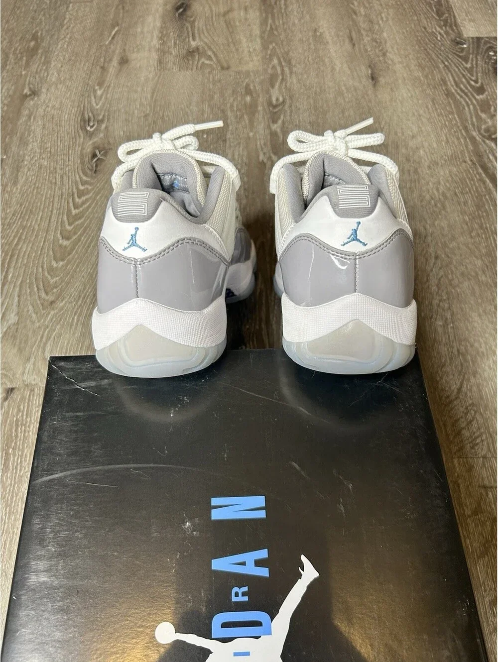 Size 9.5 - Air Jordan 11 Retro Low Cement Grey